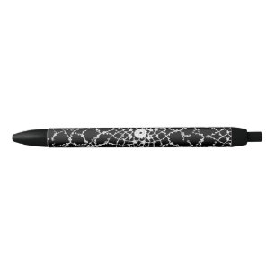 Stylo Noir Dentelle tatouée
