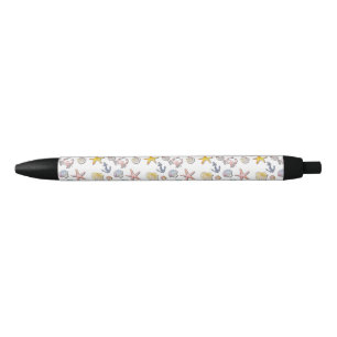Stylo Noir Design de plage simple et agréable
