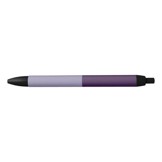 Stylo Noir Deux tons - Violet (Devant)