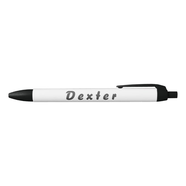 Stylo Noir Dexter (Haut)