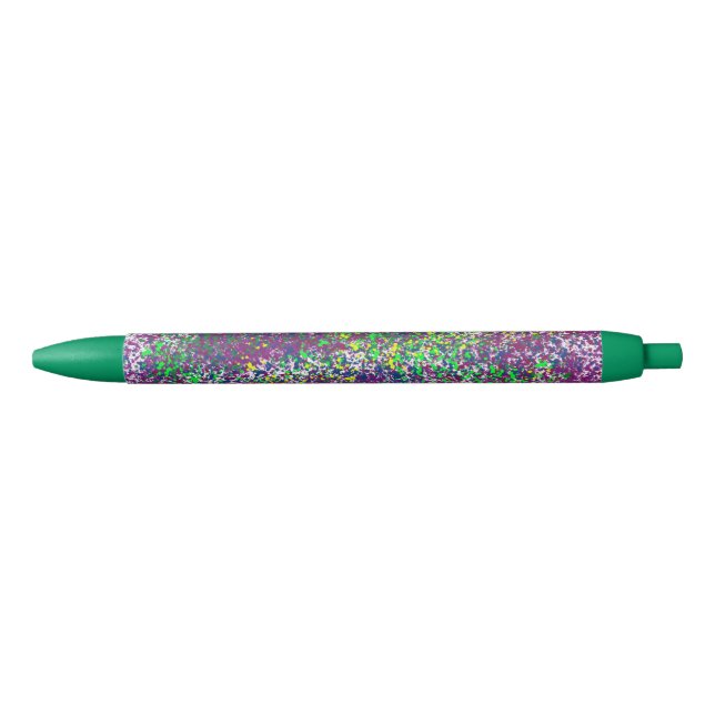 Stylo Noir Dizzy Splatter (Devant)