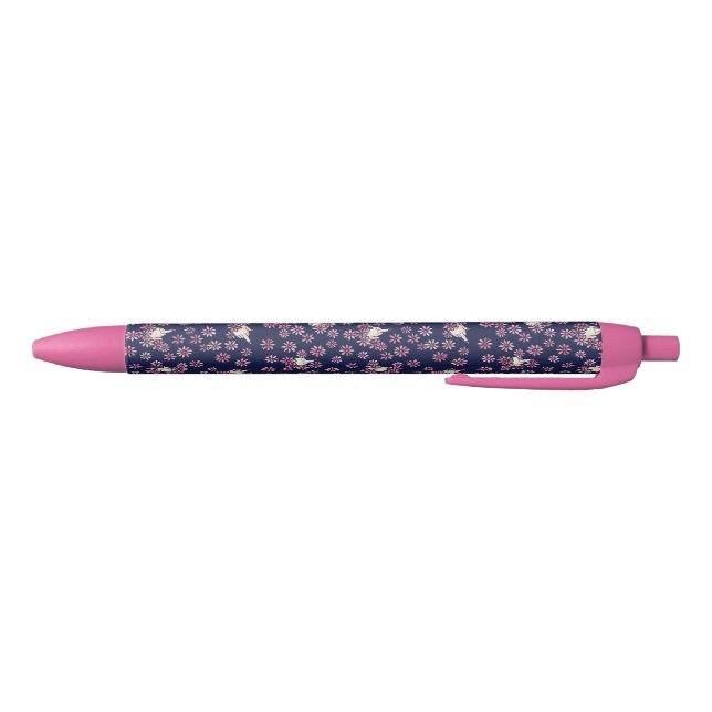 Stylo Noir Doigts moyens vers le haut (Bas)