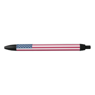 Stylo Noir Drapeau américain