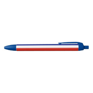 Stylo Noir Drapeau civil du Costa Rica