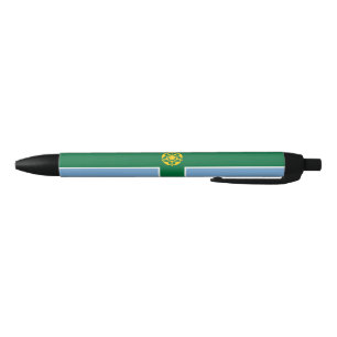 Stylo Noir Drapeau de Derbyshire (Comté d'Angleterre, Royaume