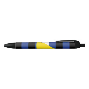 Stylo Noir Drapeau de fierté des sports aquatiques