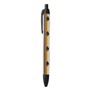 Stylo Noir Drapeau de fierté d'ours