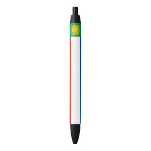 Stylo Noir Drapeau de Khakassie