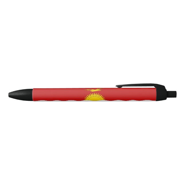 Stylo Noir Drapeau de Kiribati (Haut)