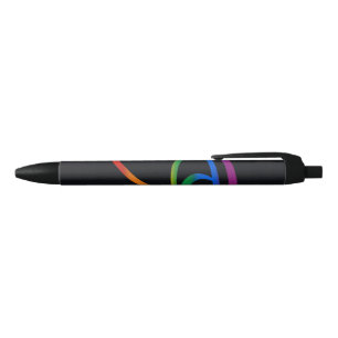 Stylo Noir Drapeau de la fierté gay goth