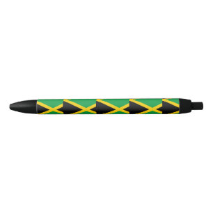 Stylo Noir Drapeau de la Jamaïque
