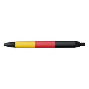 Stylo Noir Drapeau de l'Allemagne