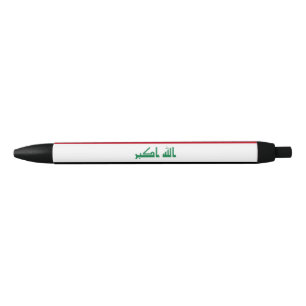 Stylo Noir Drapeau de l'Irak