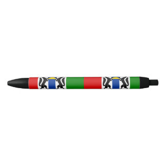 Stylo Noir Drapeau de l'oblast de Novosibirsk