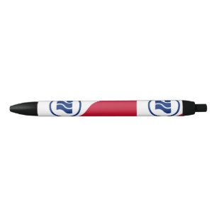 Stylo Noir Drapeau d'Irving, Texas