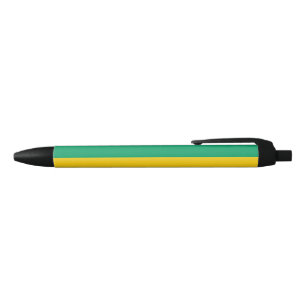 Stylo Noir Drapeau du Gabon