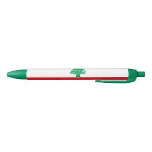 Stylo Noir Drapeau du Liban