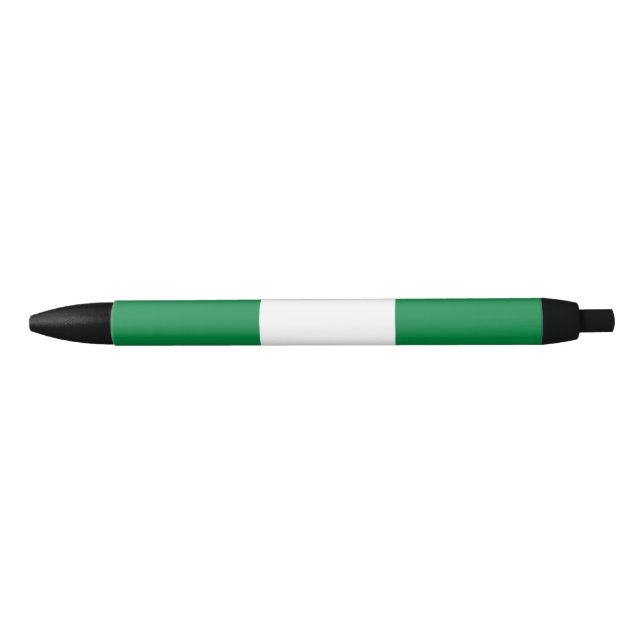 Stylo Noir Drapeau du Nigeria (Devant)