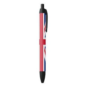 Stylo Noir Drapeau du Royaume-Uni