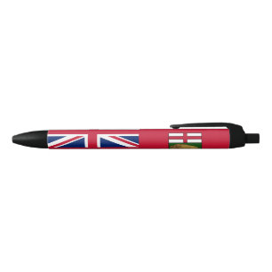 Stylo Noir Drapeau Manitoba