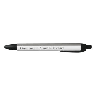 Stylo Noir Effet d'argile rustique, société/événement