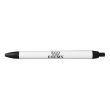 Ego Is The Enemy Minimalist Typewriter Pen