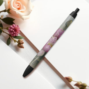 Stylo Noir Ellis Rowan Eau Rose Lys Fleurs Vintages