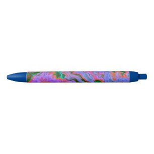 Stylo noir en marbre aigre