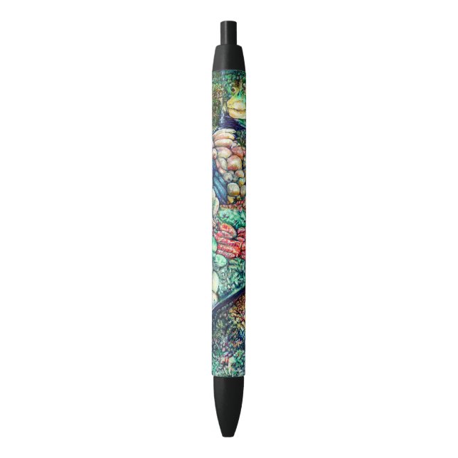 Stylo Noir Enceladus (devant Vertical)