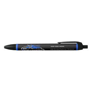 Stylo Noir Entreprise de remorquage professionnelle, service 