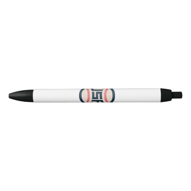 Stylo Noir Équipe de baseball USA (Devant)