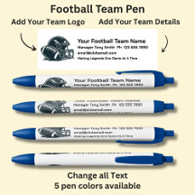 Équipe de football - Ajoutez vos propres détails &