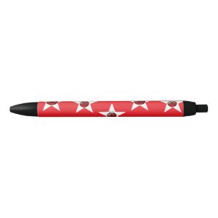 Stylo Noir étoile de Ladybug