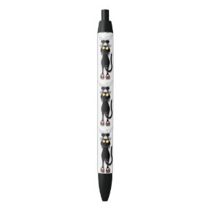 Stylo Noir Fabric de Cat funny