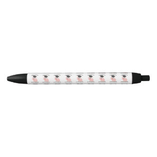 Stylo Noir Félicitations pour votre diplôme ! Pig