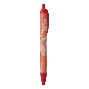 Stylo Noir Feuille détaillée XXVIII de géologie