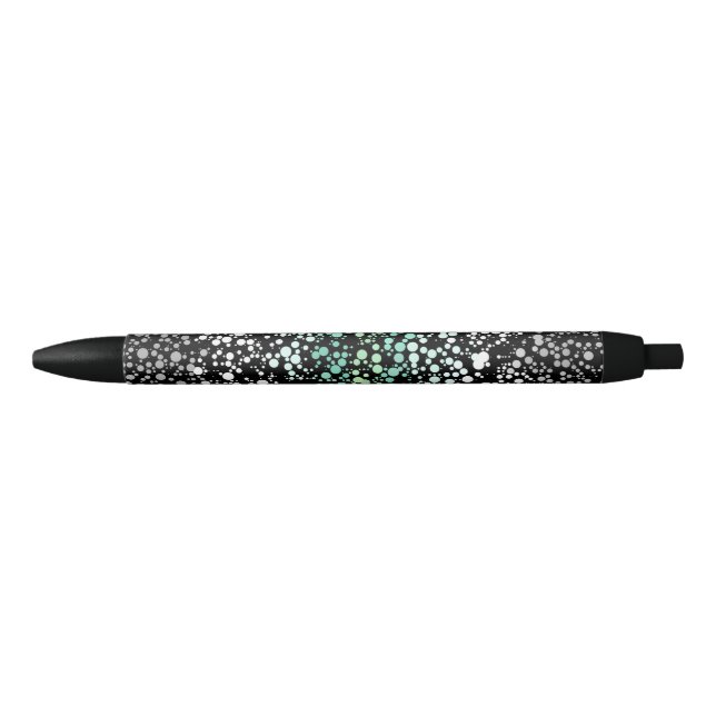 Stylo Noir Fierté paragendre Mod Rétro Farfelu Groovy Bohème (Devant)