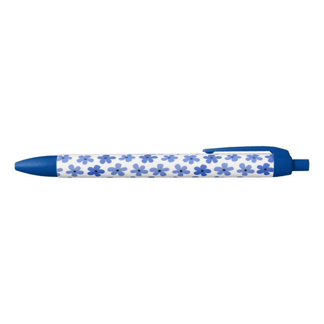 Stylo Noir Fleurs (Haut)