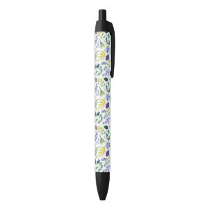 Stylo Noir Floral
