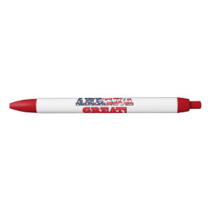 Stylo Noir Garder l'Amérique en tête Trump 2020