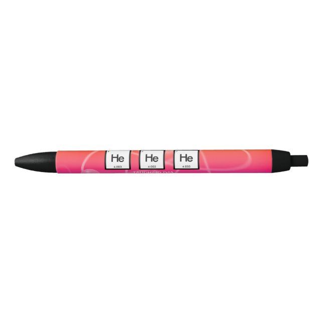 Stylo Noir Gaz riant (Devant)