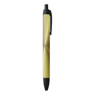 Stylo Noir Glamor Gold Look tendance Modèle doré élégant