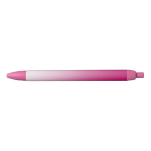 Stylo Noir Gradient de roses indien