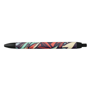 Stylo Noir Graffiti moderne