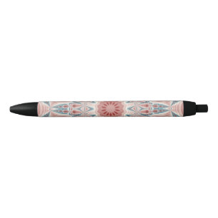 Stylo Noir Grattez moderne Kaleidoscope Mandala art fractal
