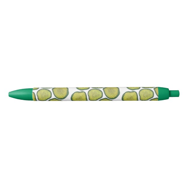 Stylo Noir Green Kosher Dill Chips Sweet Pickle Print (Devant)