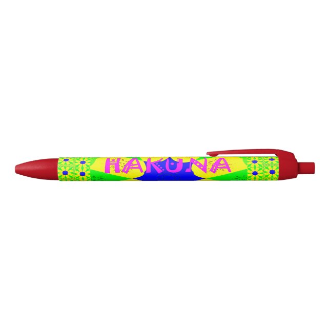 Stylo Noir Hakuna Matata (Haut)