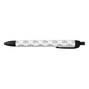 Stylo Noir Halloween, Blancs Fantômes, Tricoter Ou Traiter, B