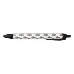 Stylo Noir Halloween, Jolie Gris Fantôme, Trick Ou Treat, Boo