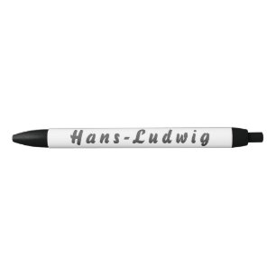Stylo Noir Hans-Ludwig
